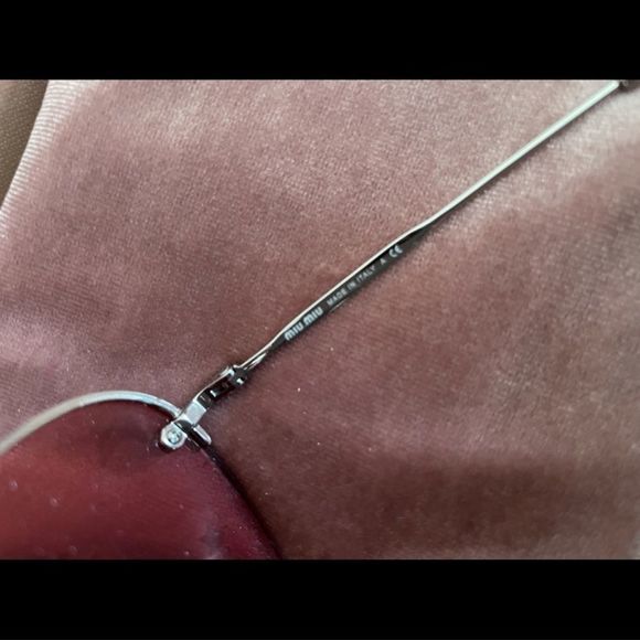 New 💗 miu miu sunglasses aviator 59 mm - Picture 3 of 6